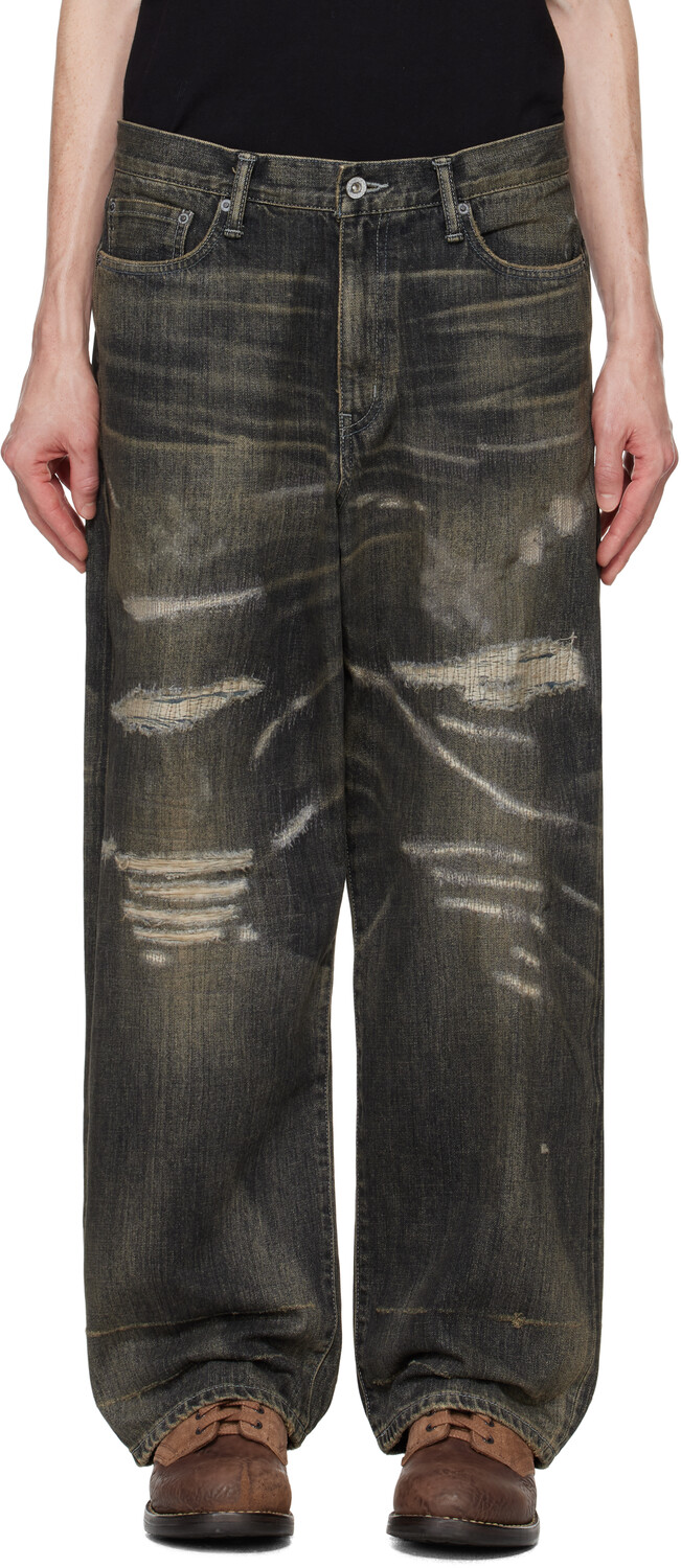 

Широкие джинсы Savage Denim DP Neighborhood