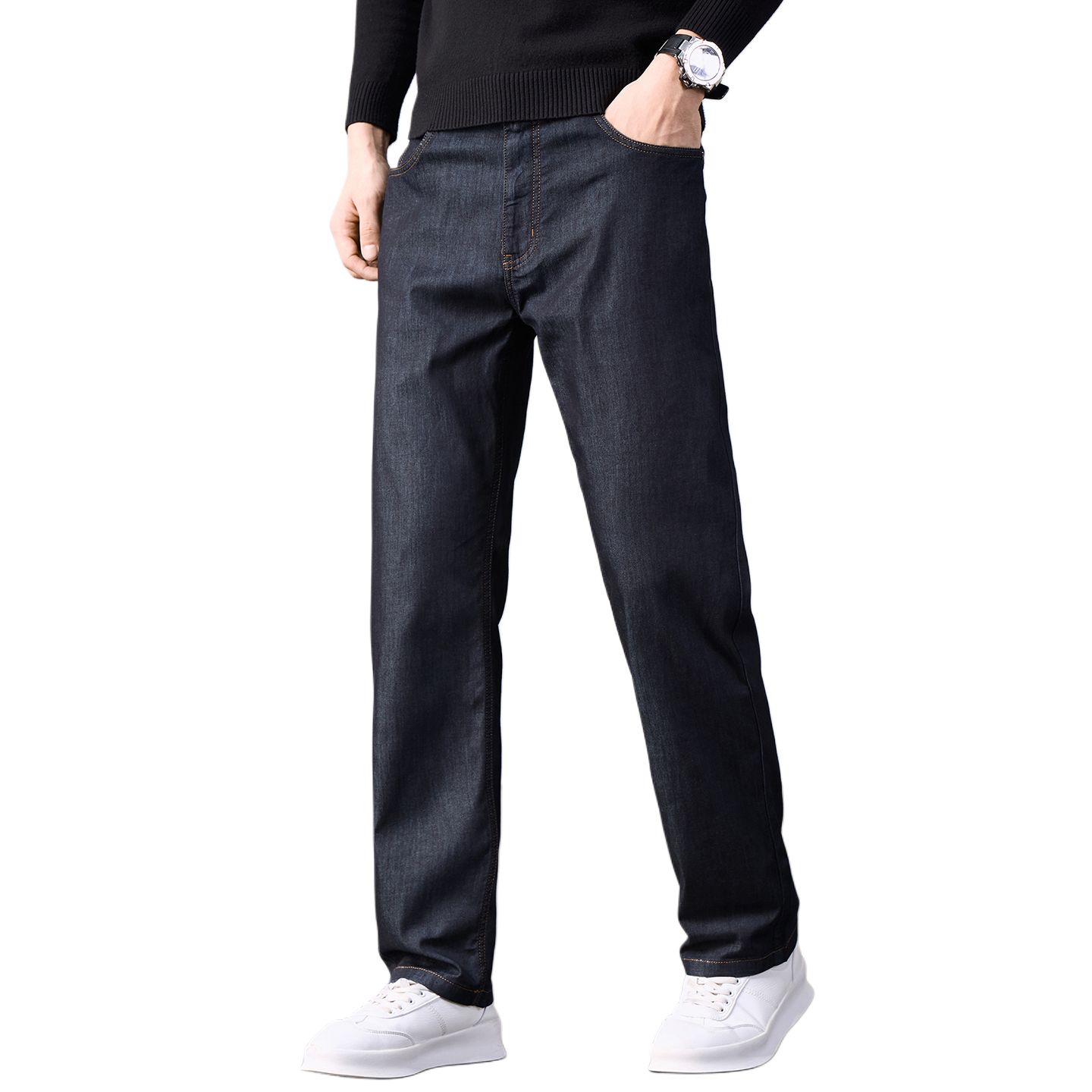

Джинсы Unisex Moderate Straight Fit Jeep, темно-синий