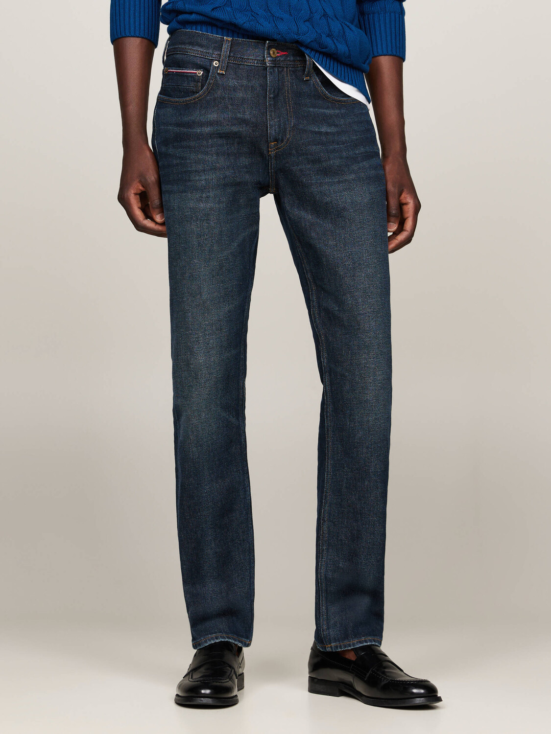 

Джинсы Tommy Hilfiger Denton Regular Fit, темно-синий