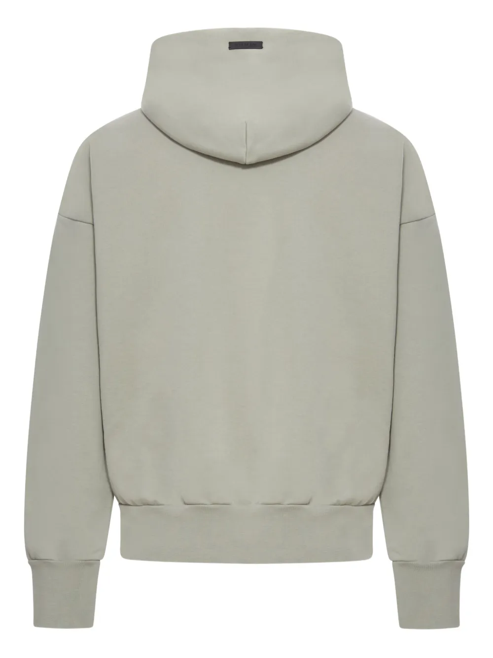 Хлопковое худи с длинными рукавами Fear Of God, серый — фото 2