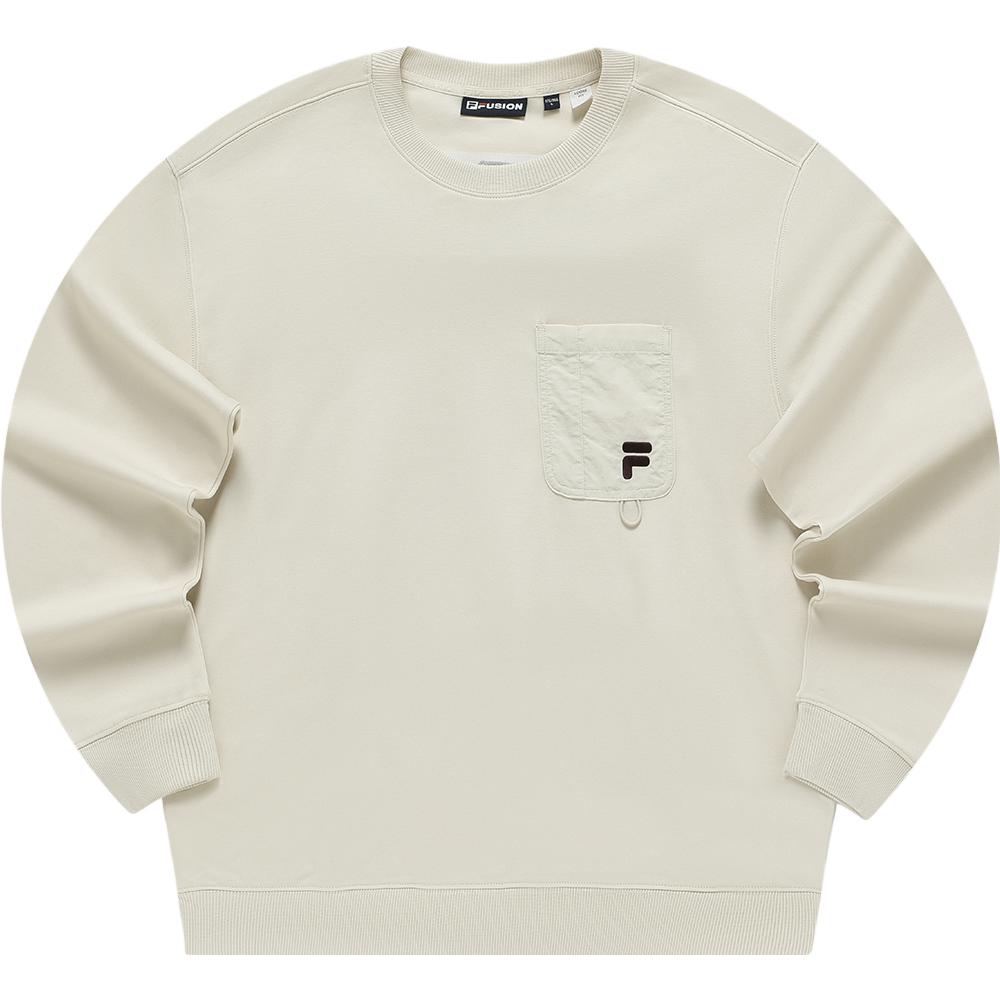 

FILA FUSION Толстовка WORKWEAR мужская серо-пшеничная