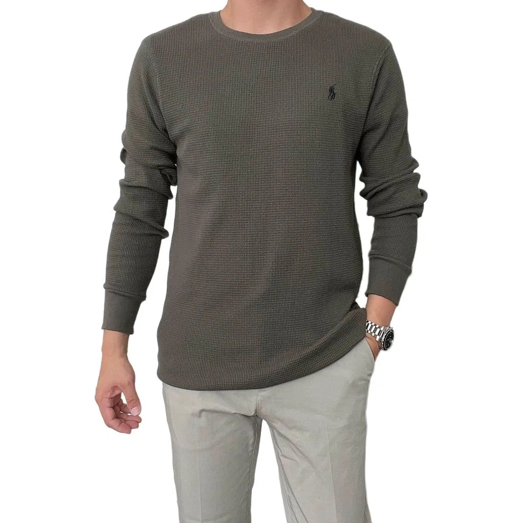 Свитер SS26 Classic Version Men's Polo Ralph Lauren, Olive Green