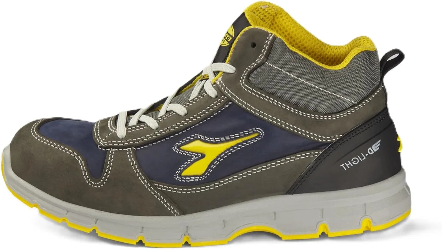 Рабочие кроссовки Utility Diadora - низкие рабочие кроссовки Run Text Low S1P SRC ESD для мужчин и женщин, Dark Navy