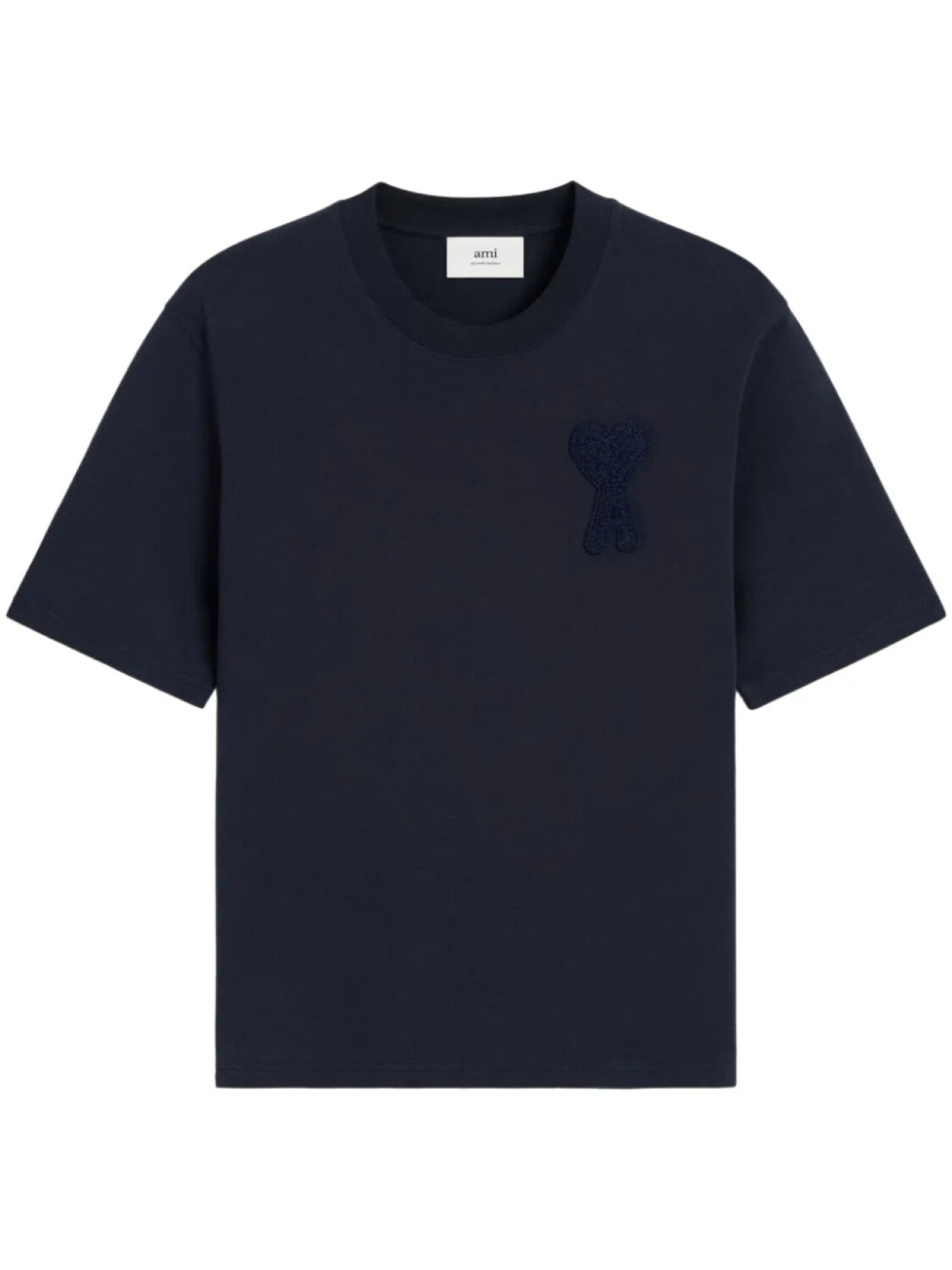 

AMI Paris футболка Patch, синий