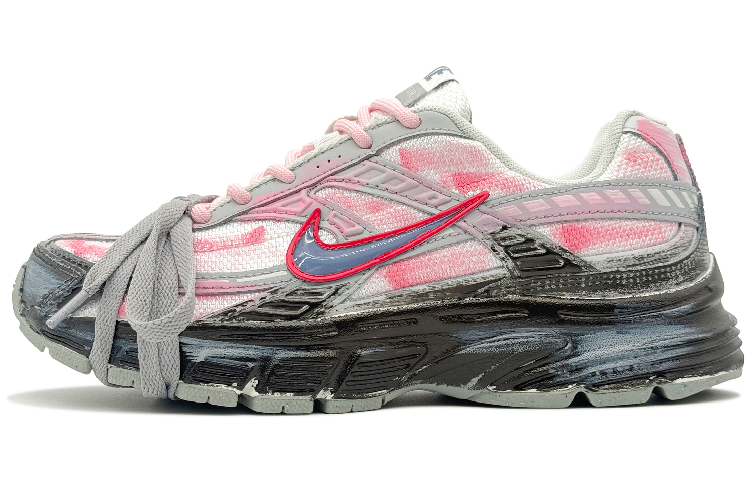 

Nike Женские кроссовки Initiator Abrasion Resistant Low top Casual Training Running Pink Black