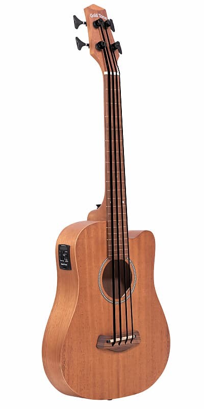 

Басс гитара Gold Tone M-BassFL Fretless 23-Inch Scale 4-String Acoustic-Electric MicroBass w/Gig Bag