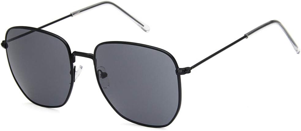 

Солнцезащитные очки Shiratori унисекс, модные, золотисто-коричневые, для праздничного сезона, квадратные, неполяризованные, с защитой от УФ-излучения UV400, Black Grey