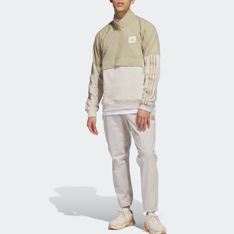Adidas Куртка мужская бежево-коричневая, Beige Brown — фото 4