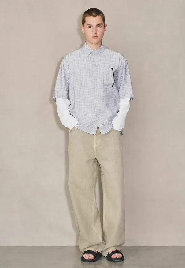 Джинсы Next Regular fit baggy fit edit, песочный