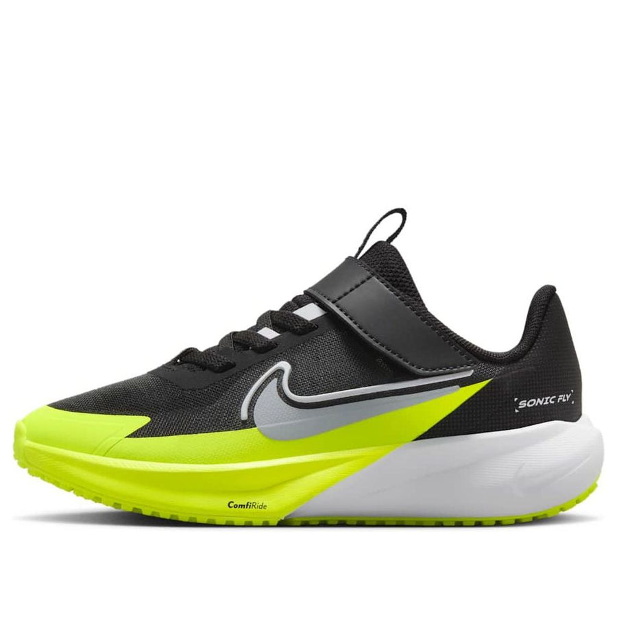 

Кроссовки (PS) Nike Sonic Fly 'Black Wolf Grey Volt', черный