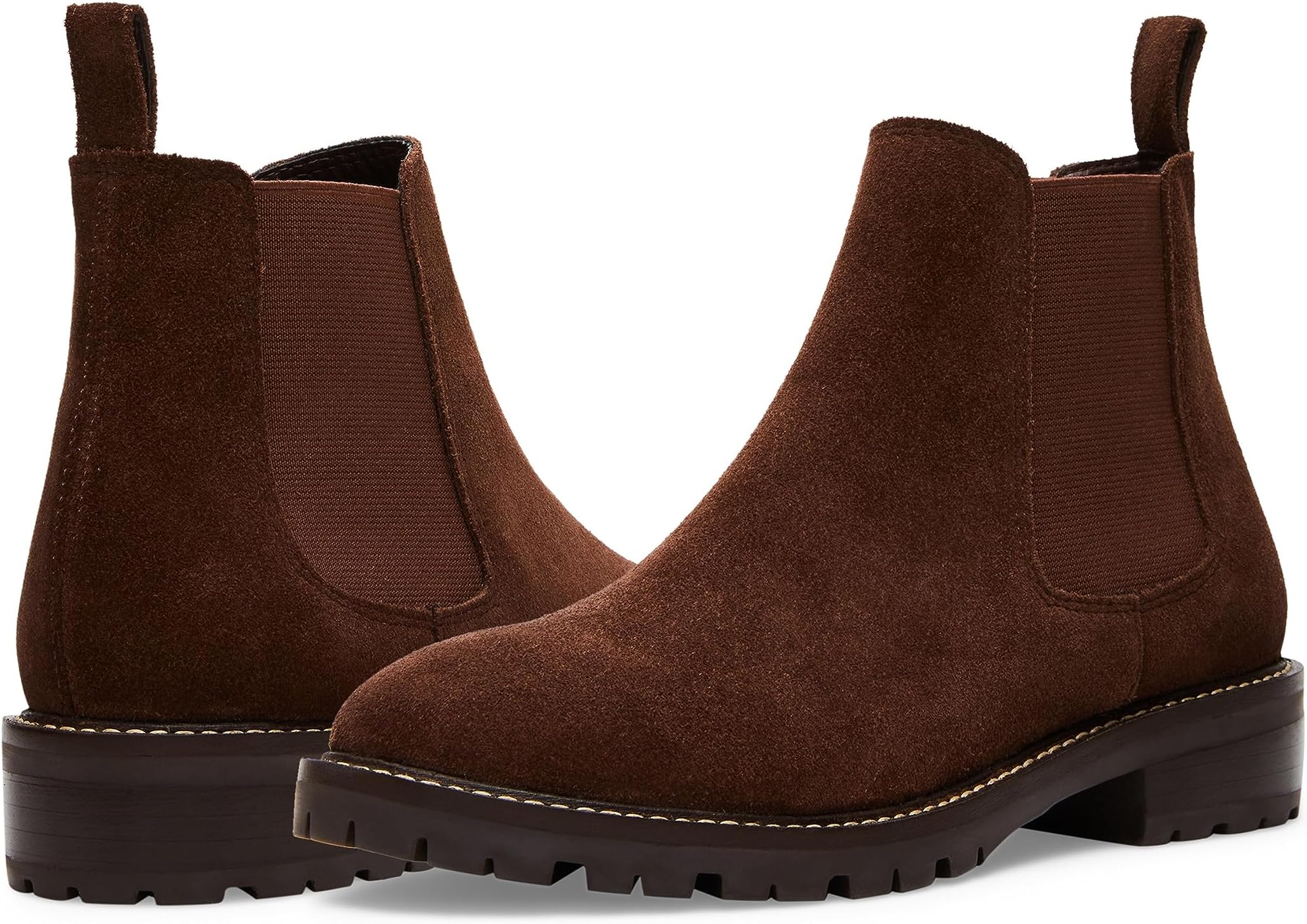 

Ботинки Челси Leopold Bootie Steve Madden, цвет Brown Suede