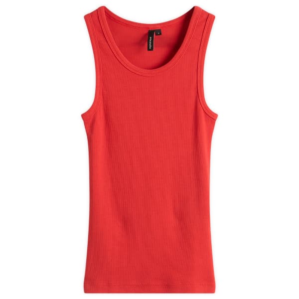 

Майка с ребристой отделкой Entire Studios, Cherry