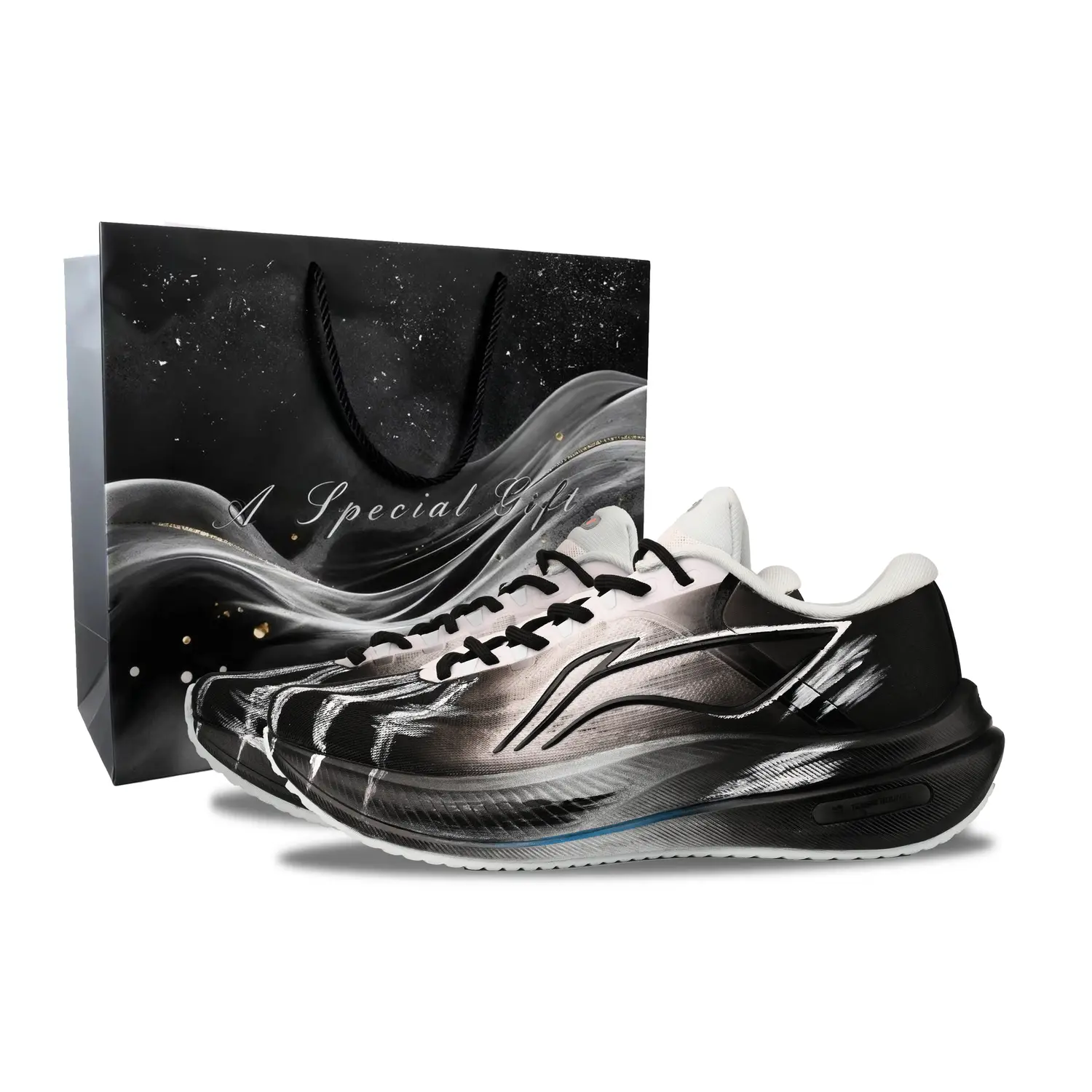 

Кроссовки Li Ning Yueying 5 Mesh, мужские, для бега и города Li-Ning, черный (special shopping bag)