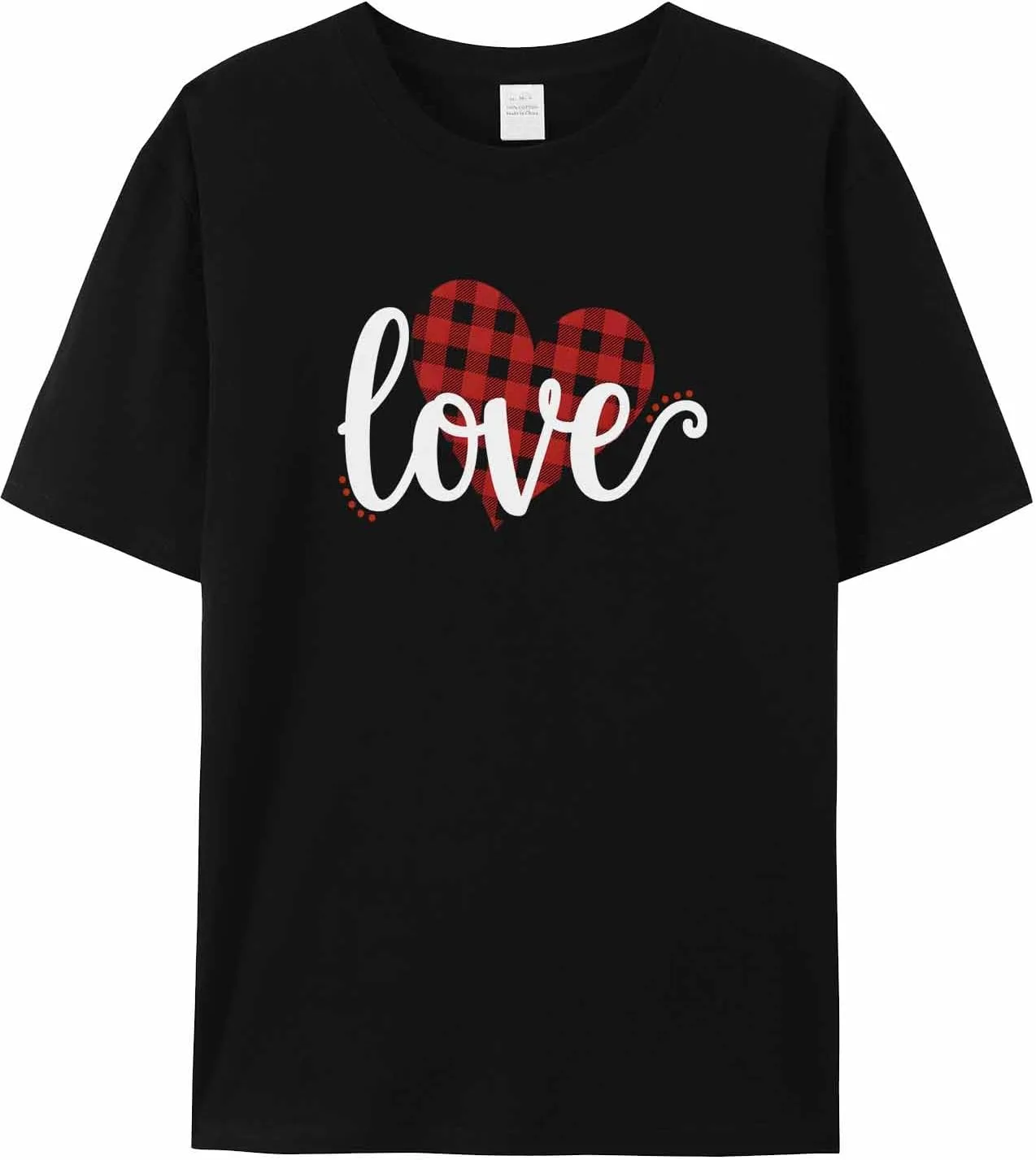 

Мужская футболка Red Black Buffalo Heart с коротким рукавом jdudh