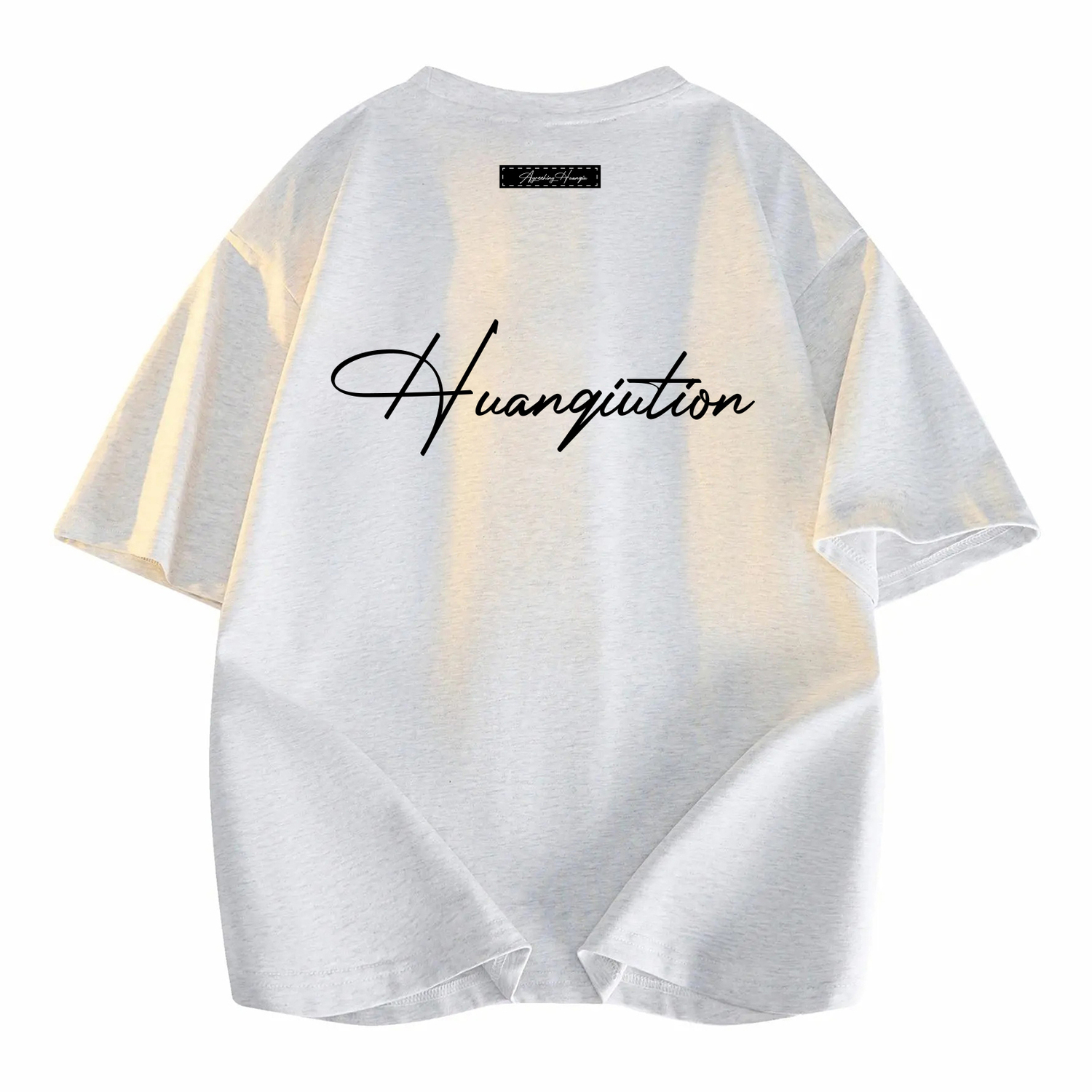 

Футболка с коротким рукавом унисекс HUANQIU, белый