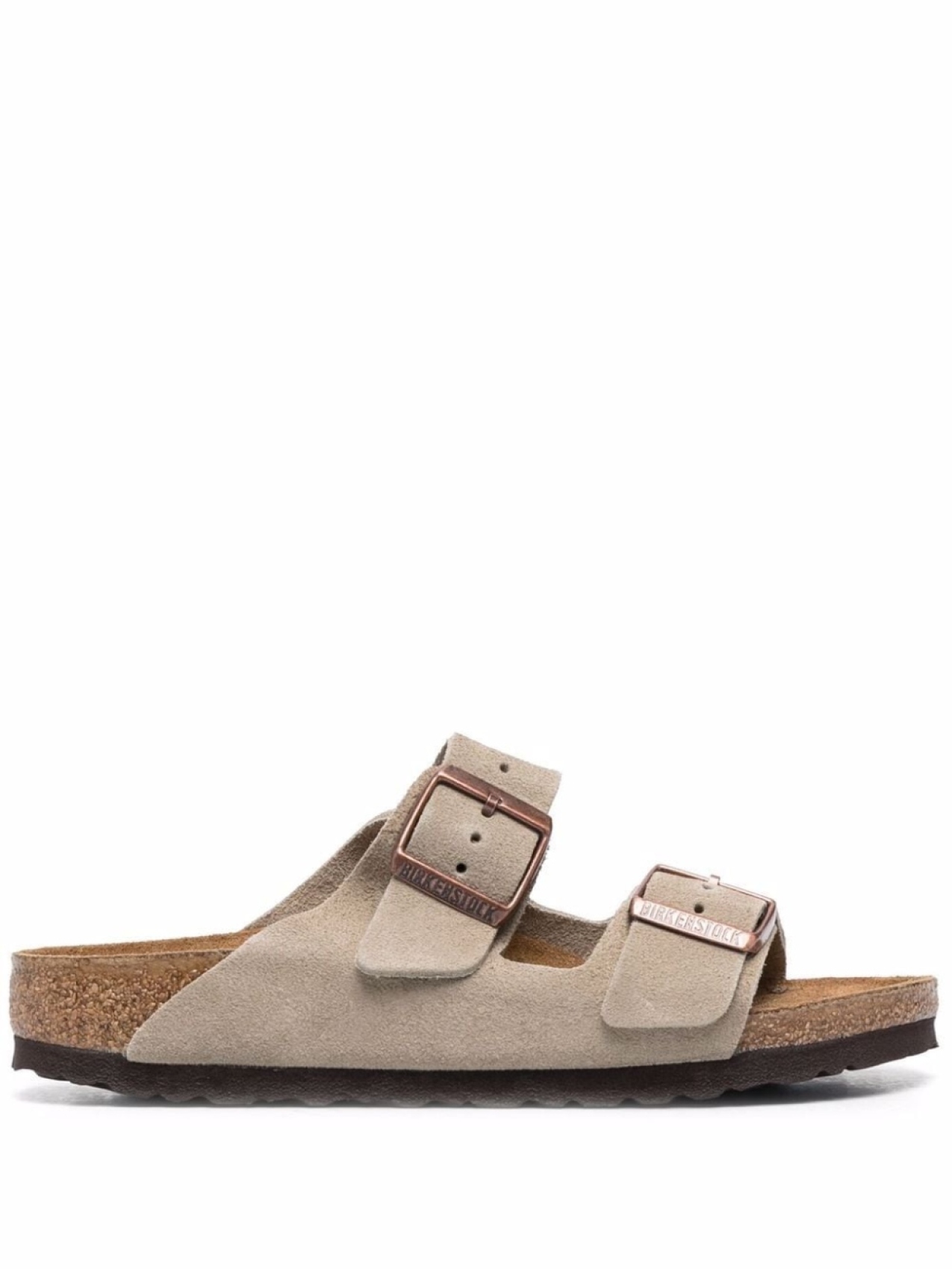 

Birkenstock сандалии с пряжками, нейтральный цвет