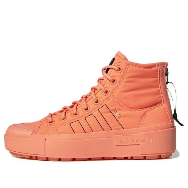 Кроссовки оригинал nizzabonega x Adidas, оранжевый