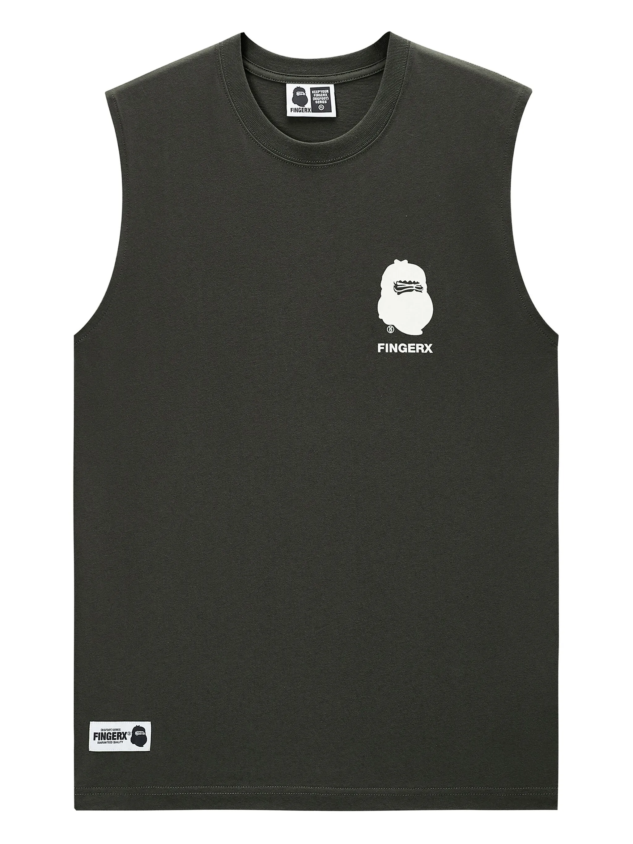 

Топ с графичным принтом Fingercroxx, зеленый