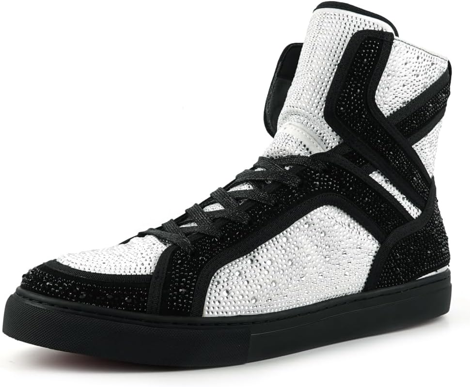 

Кеды на высокой подошве Fiesso от Aurelio Garcia FI-2402 с замшей и стразами Fiesso By Aurelio Garcia, белый/черный