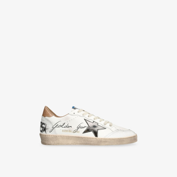

Кроссовки низкие кожаные Ball Star Golden Goose, мультиколор