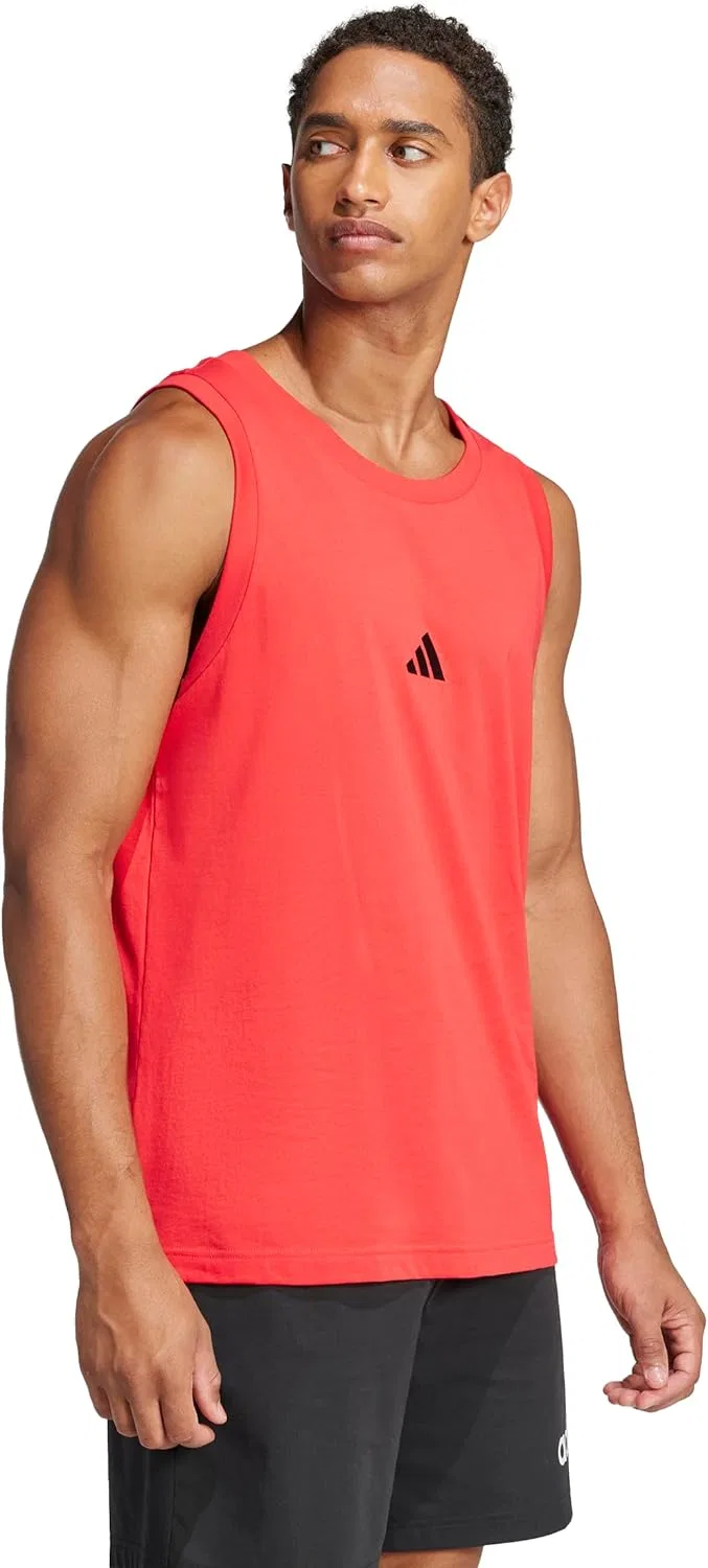 Мужской топ от adidas, Pure Ruby/Black — фото 3