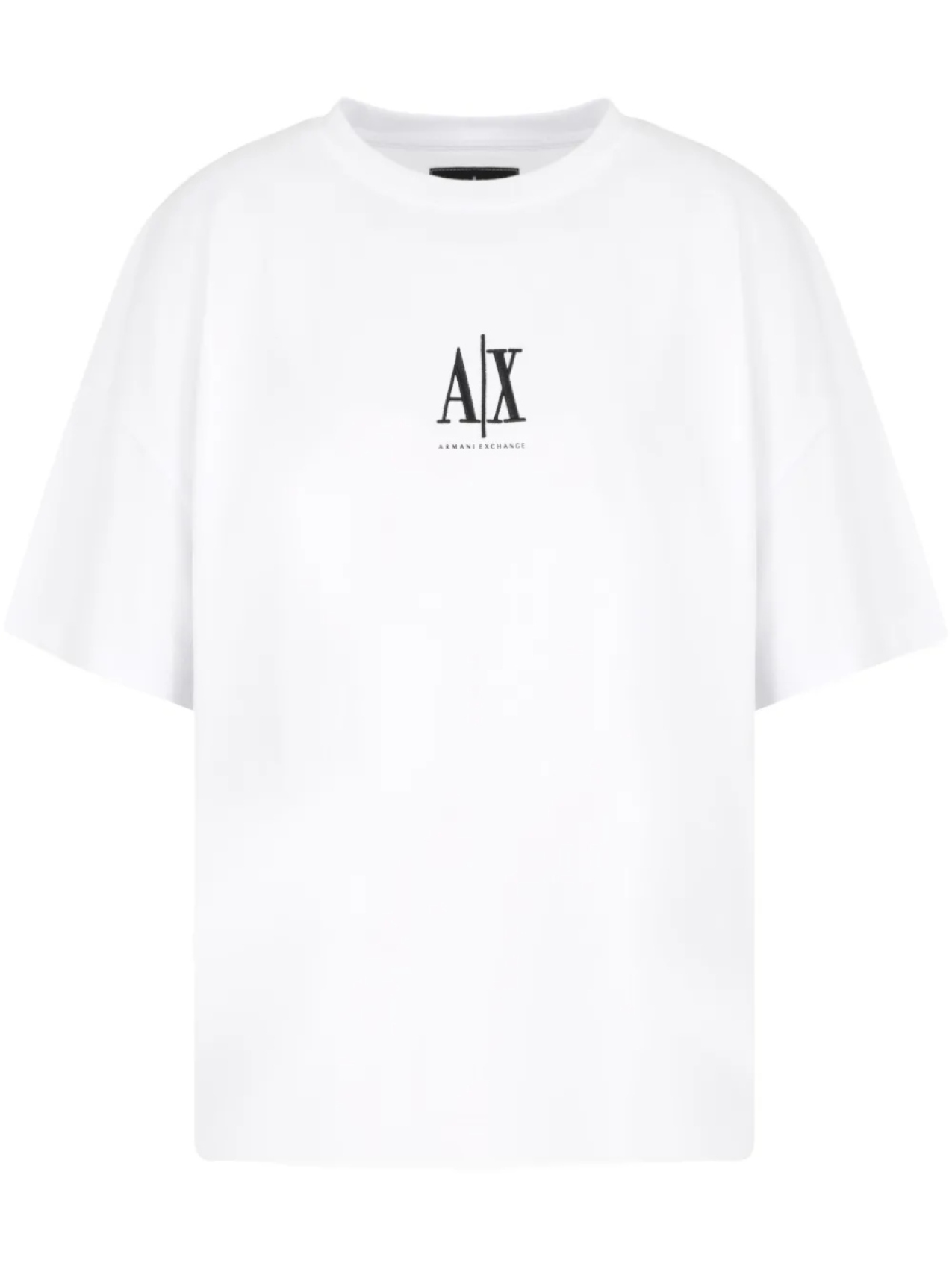 

Armani Exchange футболка с вышитым логотипом, белый