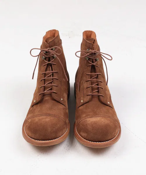 Ботинки рабочие 6 дюймов Italian Suede Goodyear Welt BRENOWELT — фото 2