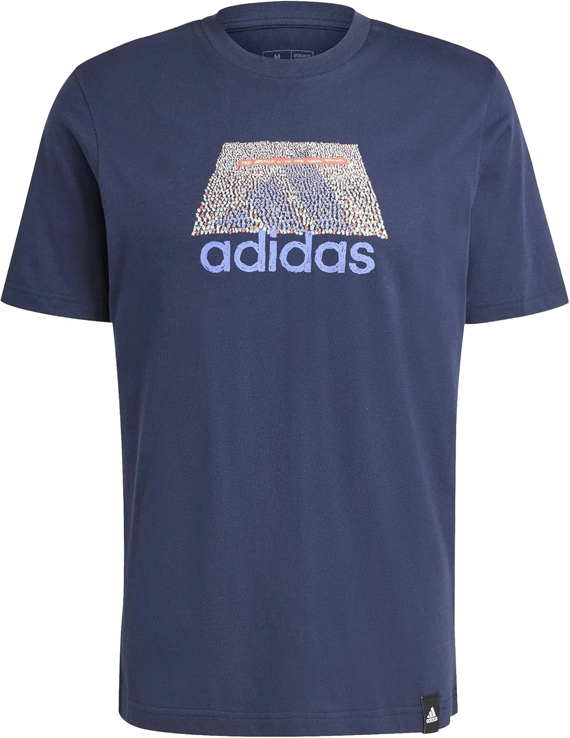 Футболка с графическим принтом adidas, Legend Ink