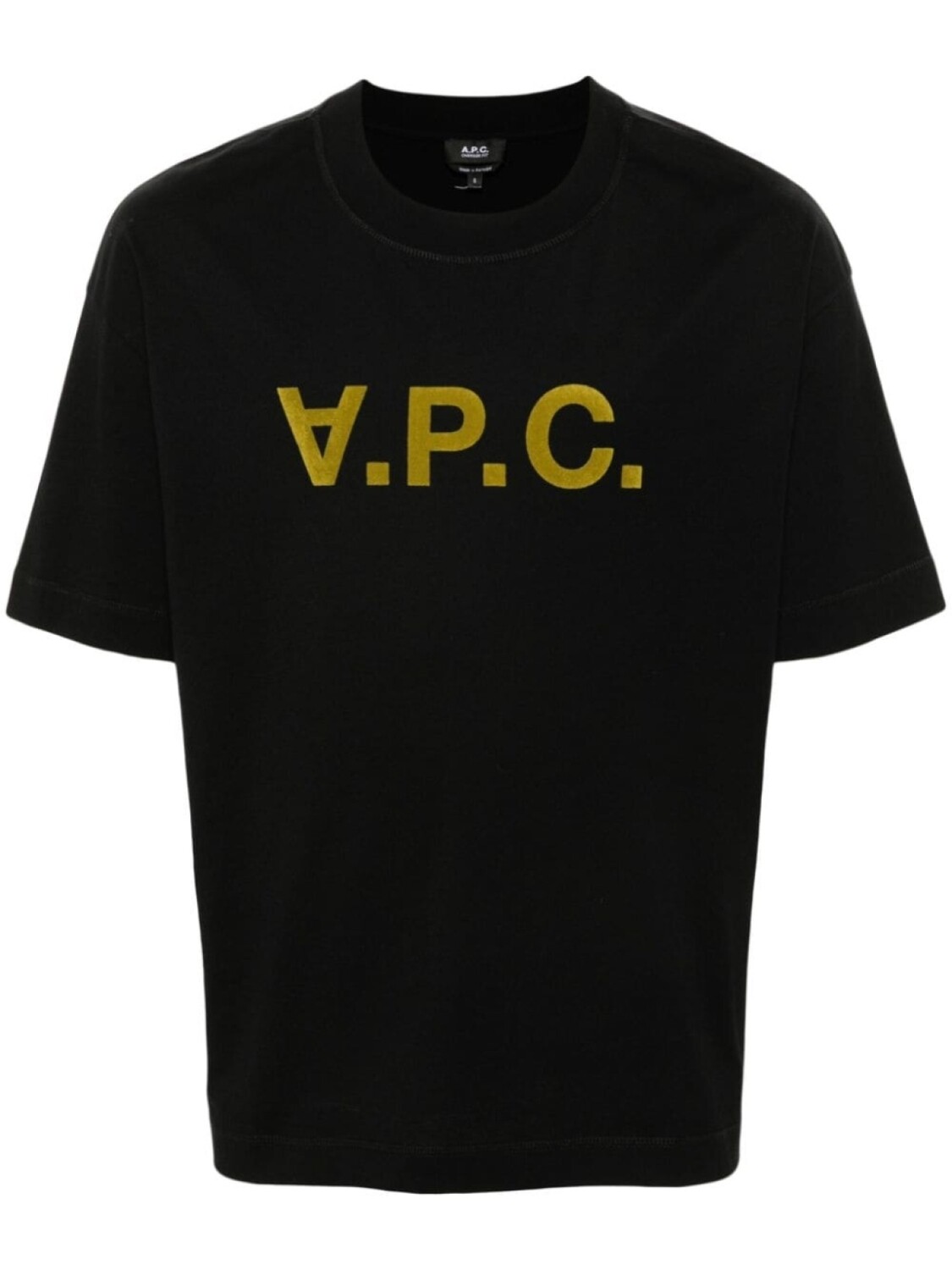 

A.P.C. футболка с логотипом, черный