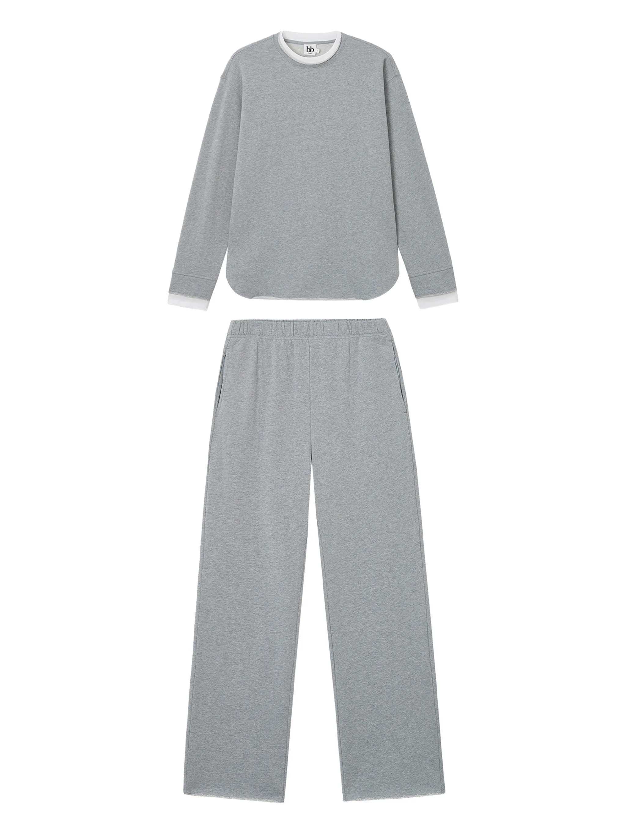 

Спортивный костюм с бахромой B+Ab, серый