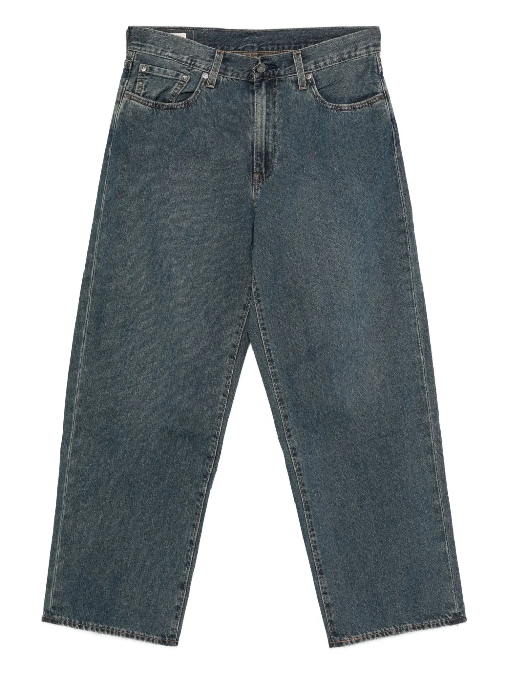 

578 джинсы из хлопка с пятью карманами Levi's, синий