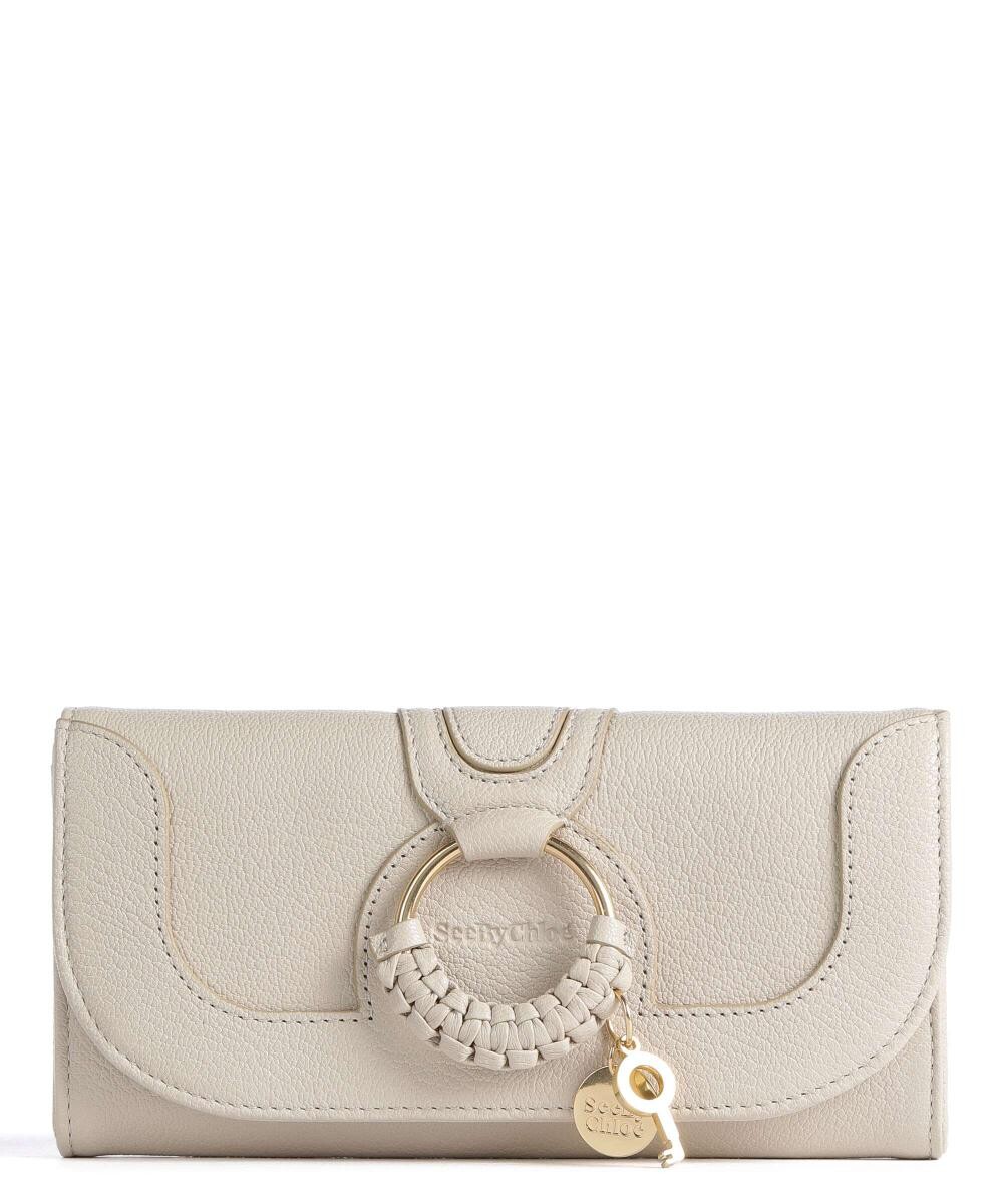 

Кошелек Hana из зерненой козьей кожи See By Chloé, бежевый