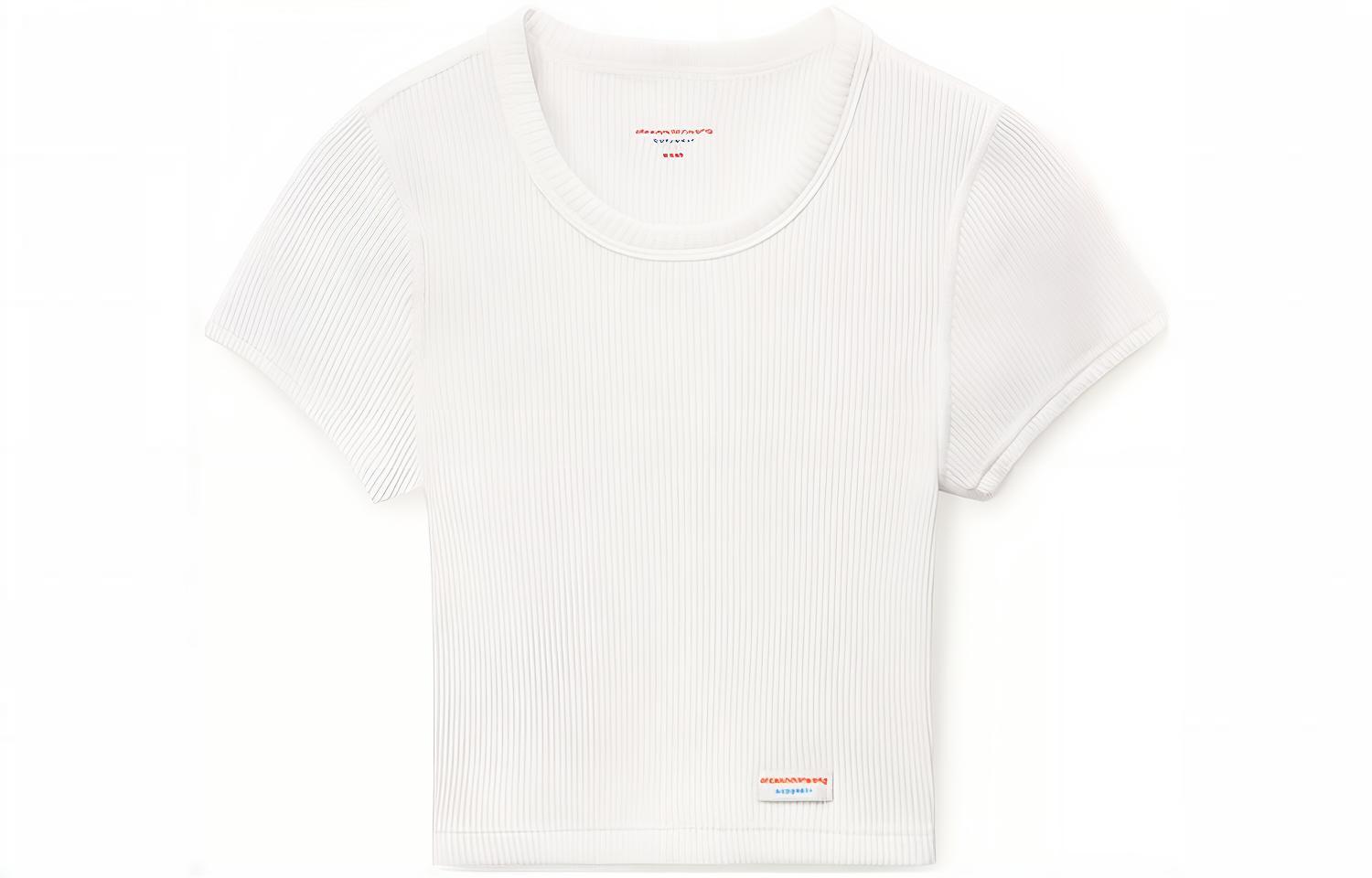Футболка классическая женская белая Alexander Wang — фото 2