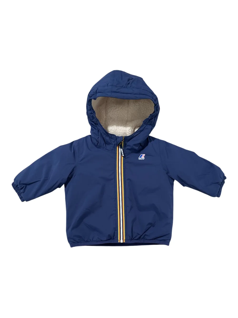

Куртка с капюшоном и флисовой подкладкой K Way Kids, синий