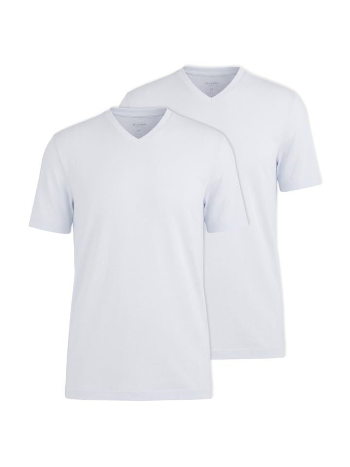 

OLYMP Комплект из двух белых футболок