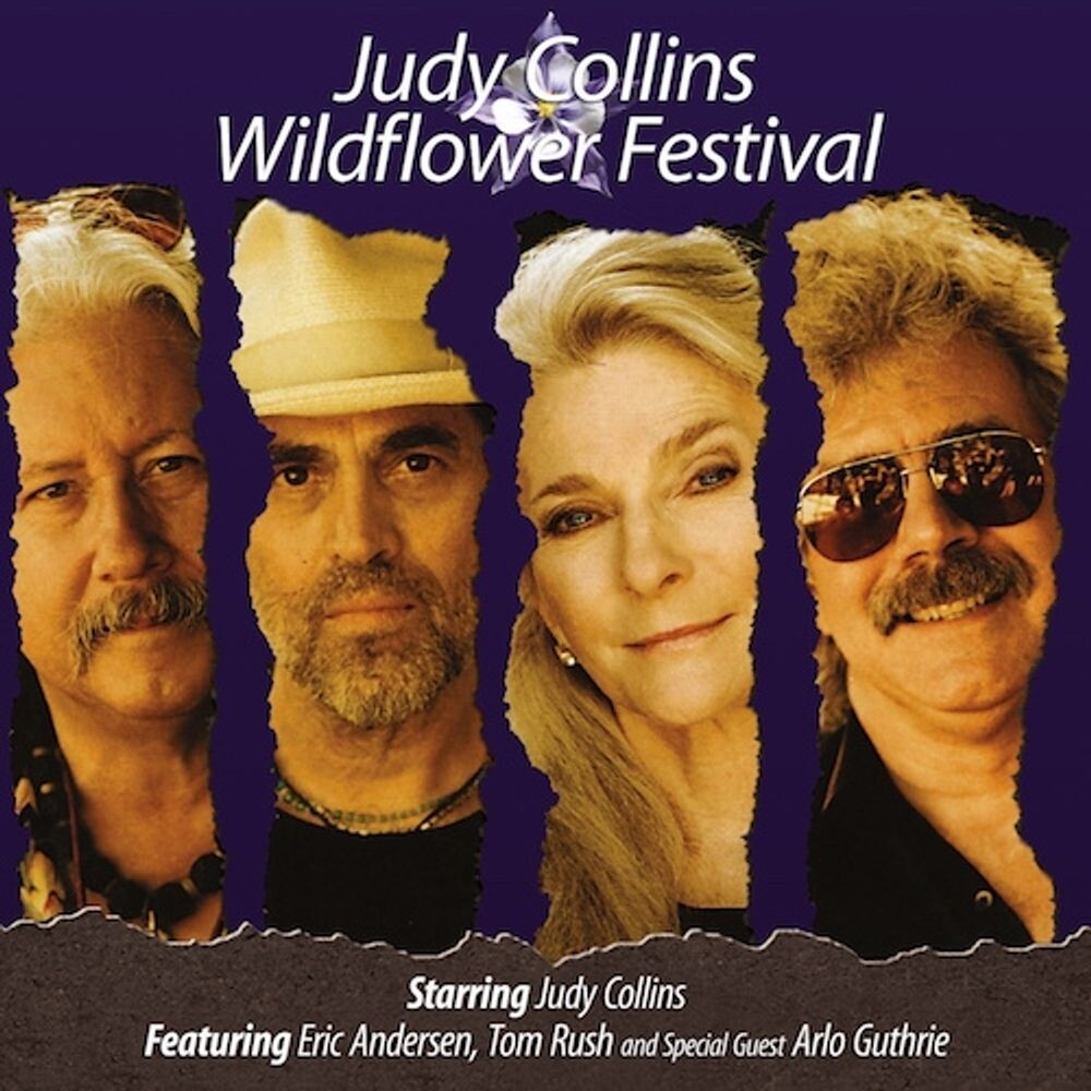 

Диск CD Judy Collins' Wildflower Festival [CD/DVD] - Judy Collins, Eric Andersen, Tom Rush, Arlo Guthrie