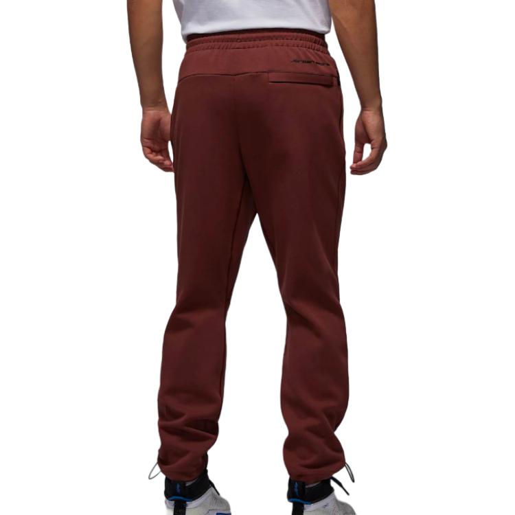 Спортивные штаны Hoop Fleece Men's Dri-FIT Jordan, коричневый/черный — фото 4