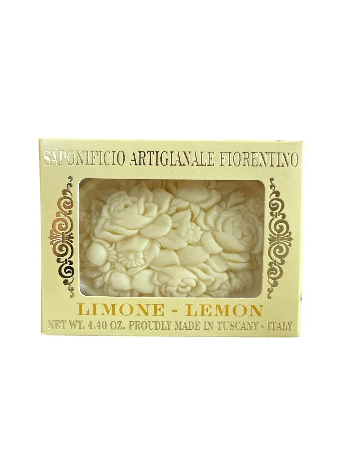 Мыло Fiorentino с ароматом лимона в подарочной упаковке Saponificio Artigianale Fiorentino