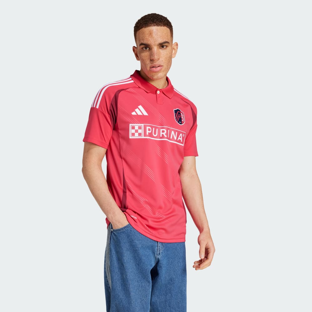 Джерси Adidas St. Louis CITY SC 25/26 Home Jersey, цвет Power Pink — фото 3