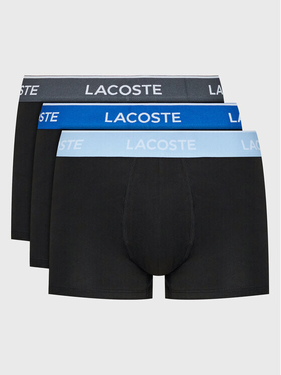 

Комплект из 3 боксеров Lacoste, черный