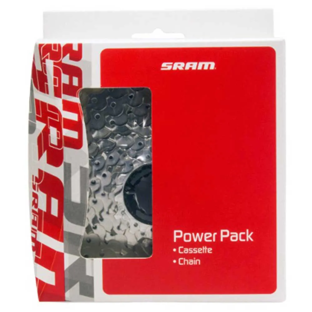 

Велокассета Sram PG-1030/Chain PC-1031, белый