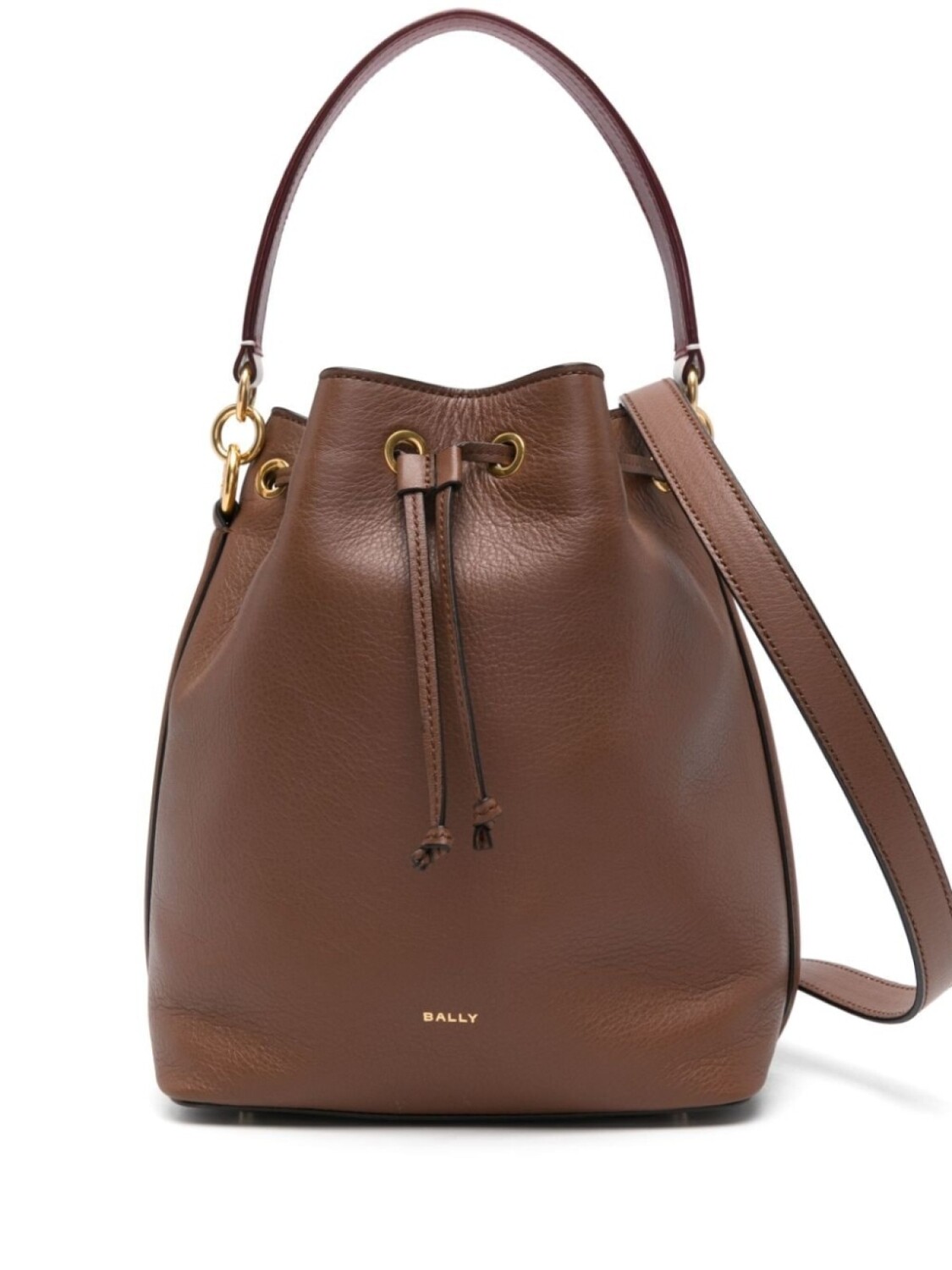 

Bally сумка-ведро Code, коричневый