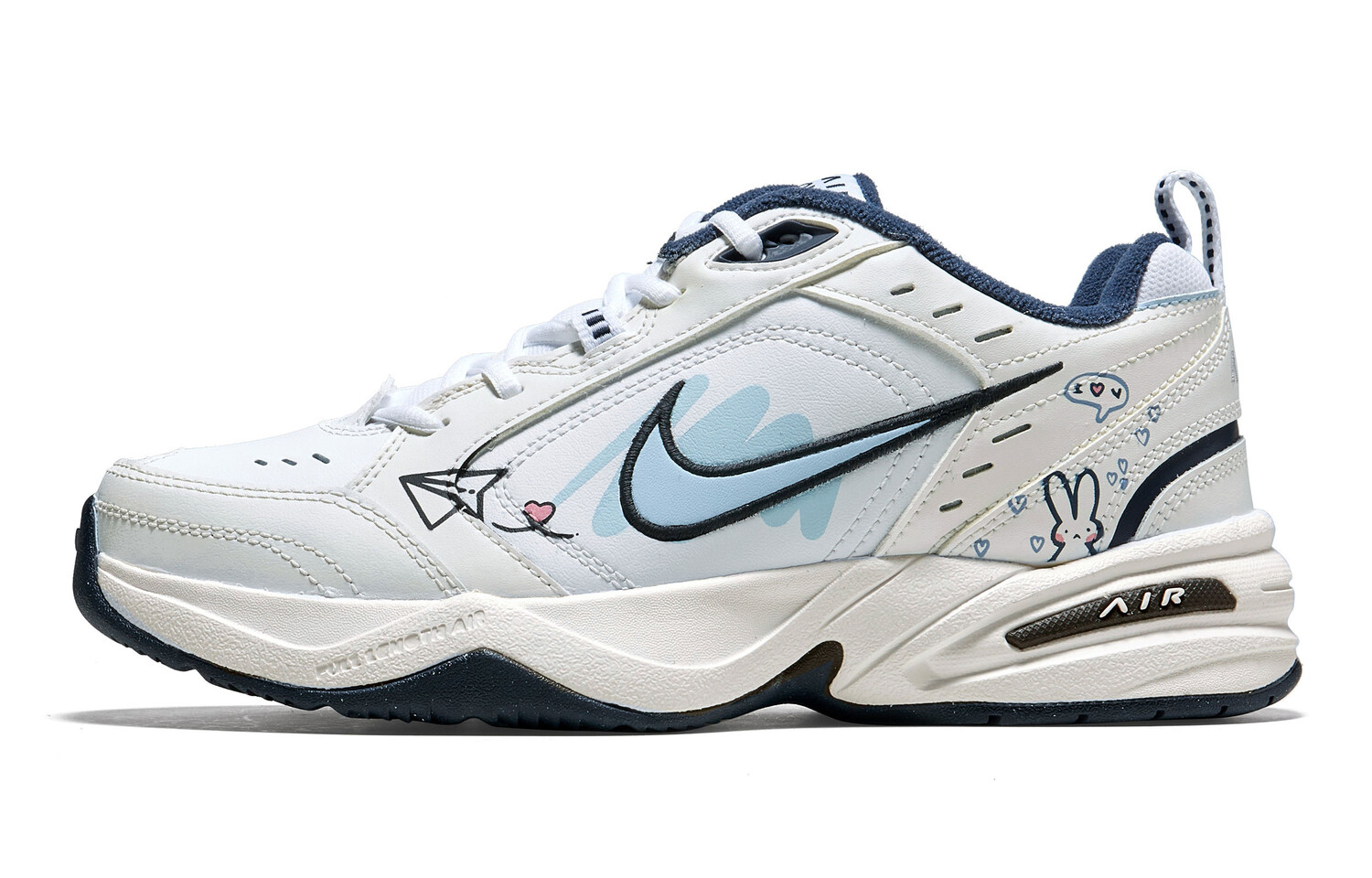 

Массивные кроссовки Nike Air Monarch 4 унисекс, White