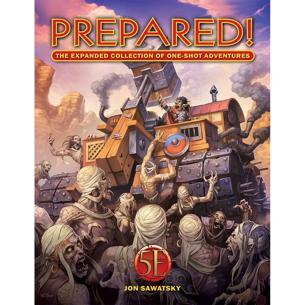 

Ролевая игра Kobold Press Prepared! The Expanded Collection of One-Shot Adventures (5E)