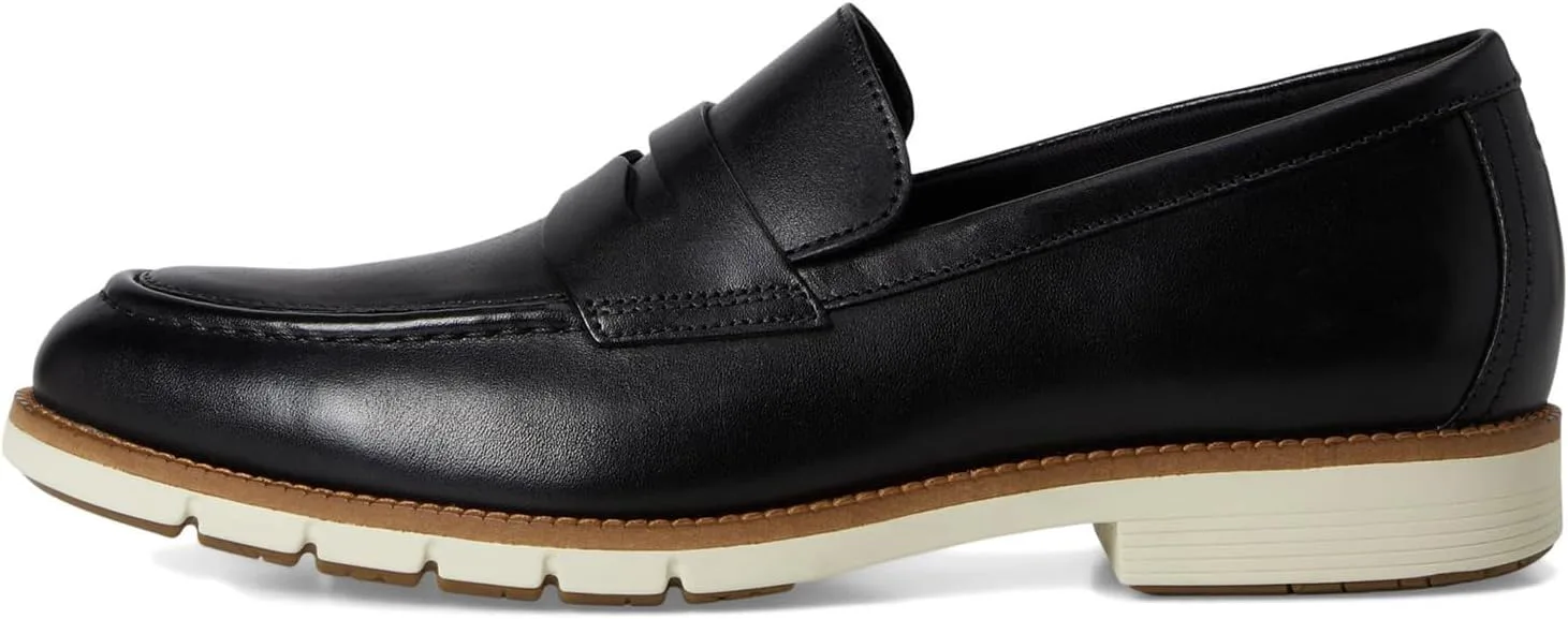 Мужские лоферы Cole Haan Flexgrand+, черный/слоновая кость — фото 3