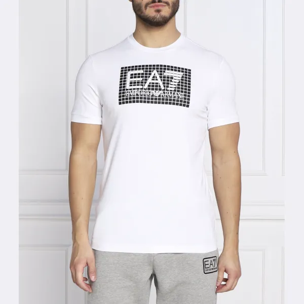 

Футболка стандартного кроя Ea7, белый