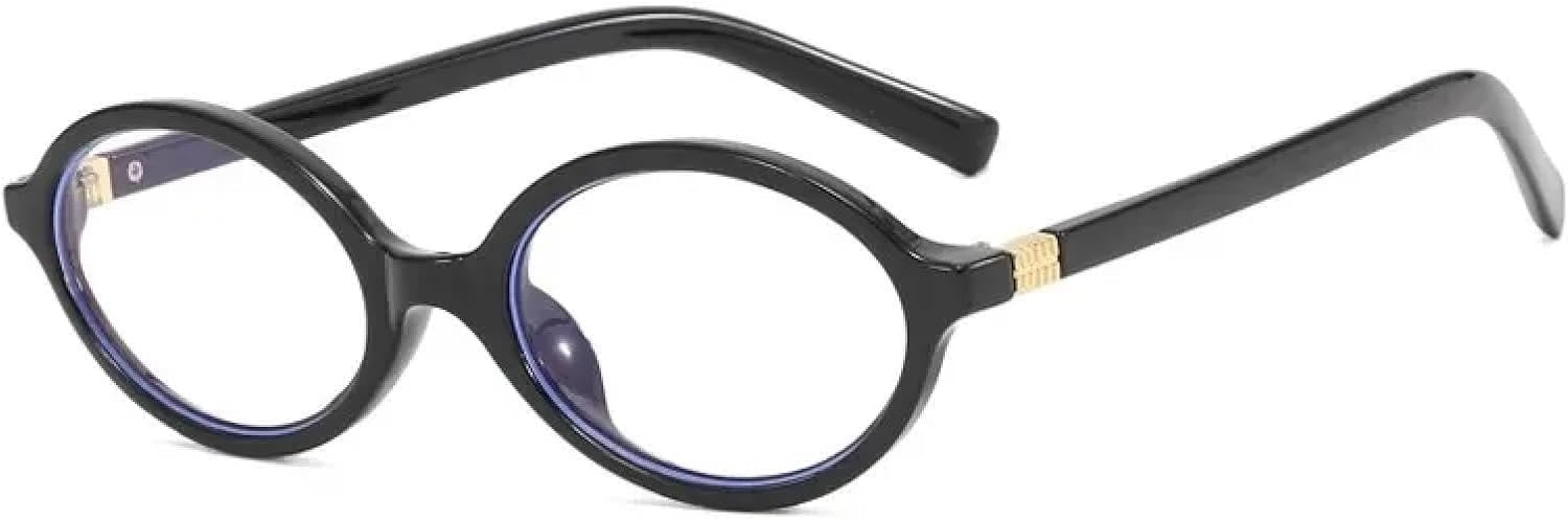 

Солнцезащитные очки с защитой от УФ-излучения UV400 | Овальные цветные линзы | для женщин и мужчин, для занятий спортом на открытом воздухе и вождения DSVIGF, Black Clear