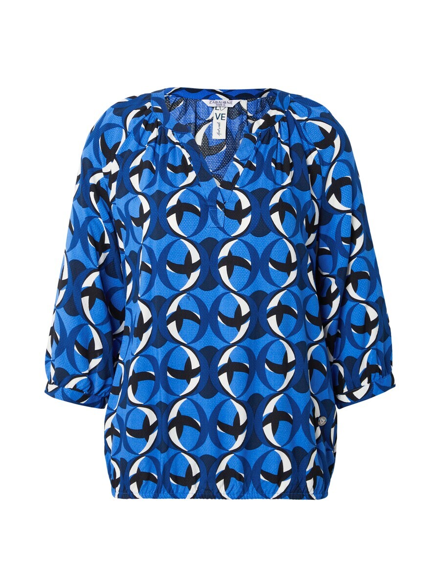 

Блузка с коротким рукавом ZABAIONE Blouse Co44rnelia, цвет marine blue/azure
