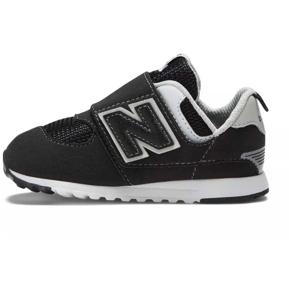 Кроссовки New Balance 574 New-B широкой формы, черный — фото 3