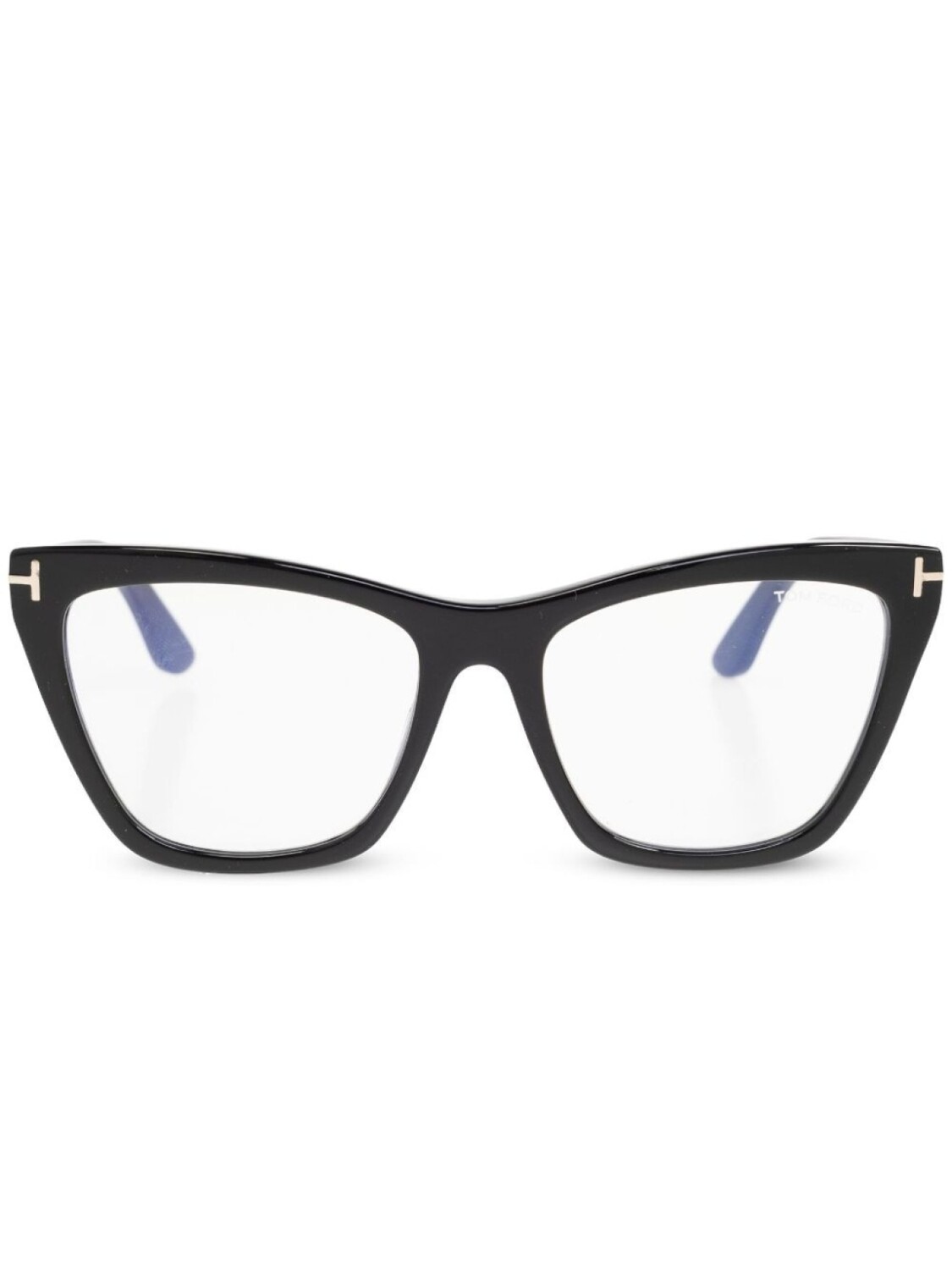 

TOM FORD Eyewear очки трапециевидной формы, черный